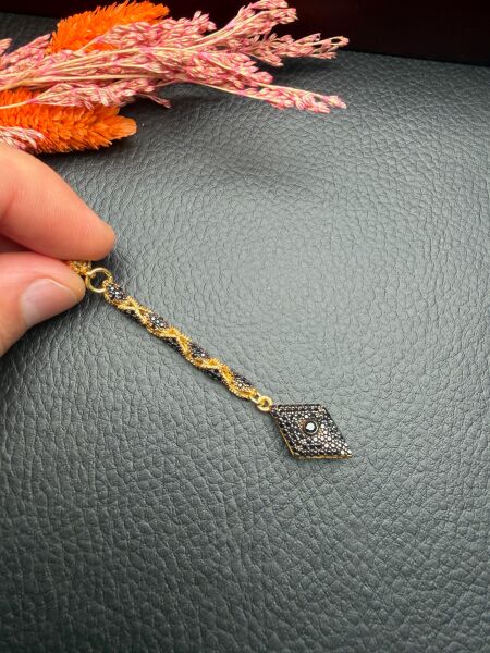 Özel Tasarım Diamond Gümüş Püskül