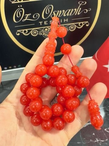 Küre Model Turuncu Renk Katalin Tesbih