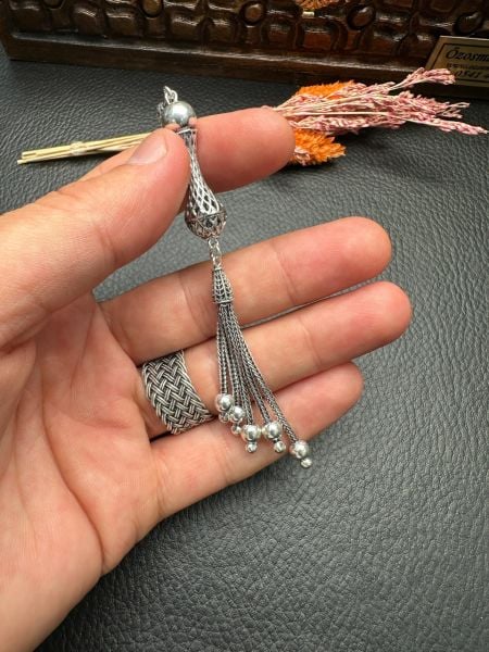 Özel Tasarım Gümüş Püskül