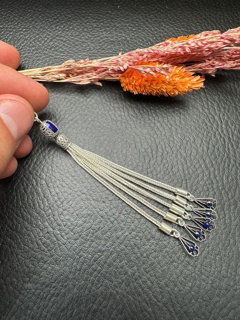 Özel Tasarım Gümüş Püskül