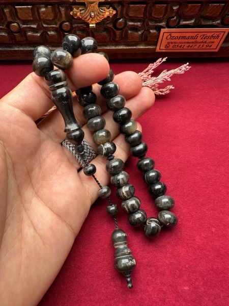 Basık Model Bufalo Boynuzu Tesbih