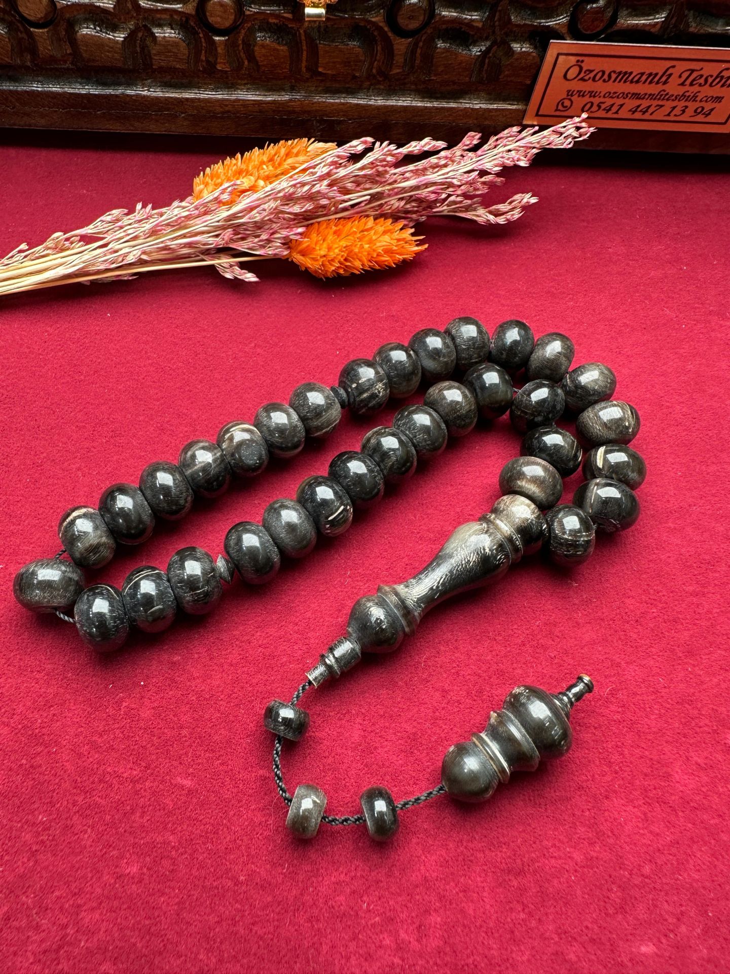 Basık Model Bufalo Boynuzu Tesbih