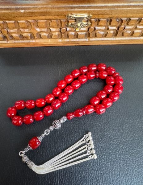 Yakup Kara Osmanlı Benzetme Sıkma Kehribar Tesbih