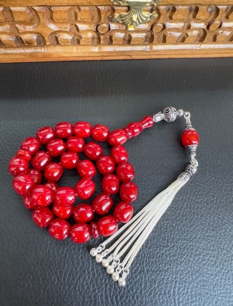 Yakup Kara Osmanlı Benzetme Sıkma Kehribar Tesbih