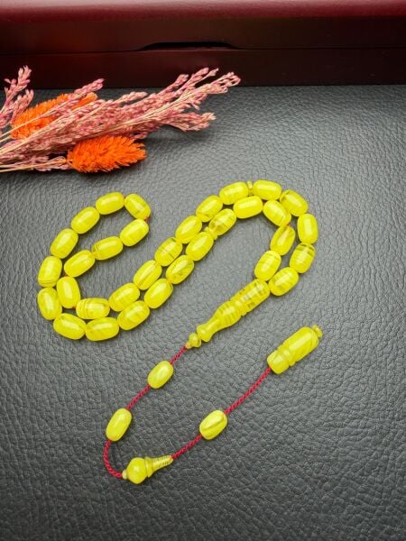 Kapsül Model Sıkma Kehribar Tesbih