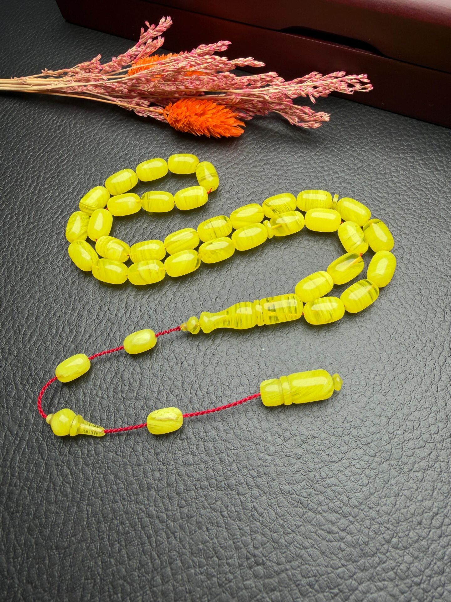 Kapsül Model Sıkma Kehribar Tesbih