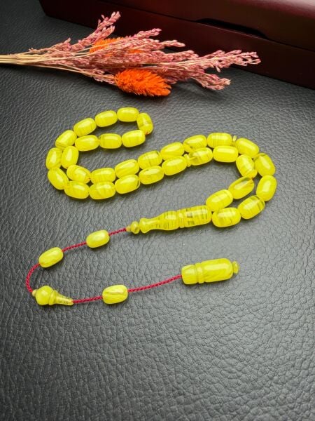 Kapsül Model Sıkma Kehribar Tesbih