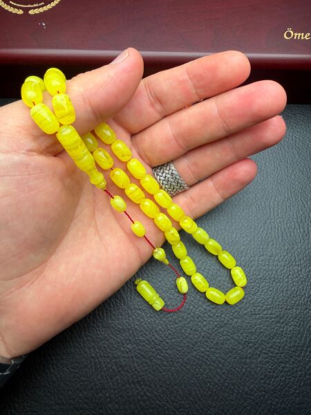 Kapsül Model Sıkma Kehribar Tesbih