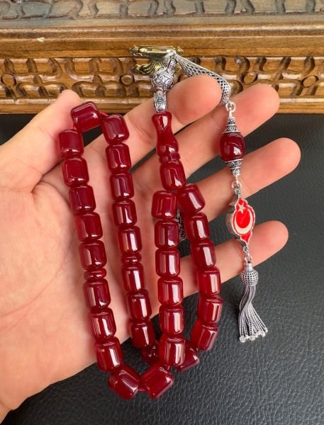 Yakup Kara Osmanlı Benzetme Sıkma Kehribar Tesbih