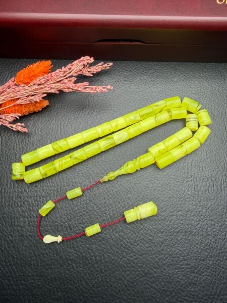 Kesme Model Sıkma Kehribar Tesbih