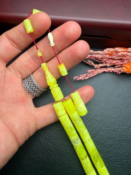 Kesme Model Sıkma Kehribar Tesbih