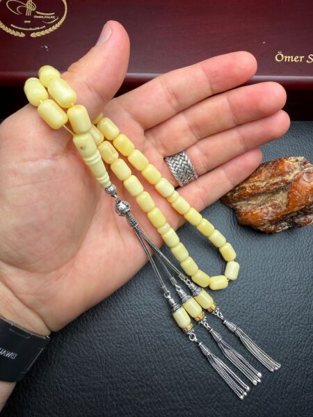 Rus Kaya Damla Kehribar Tesbih