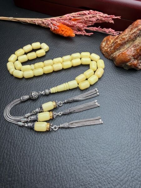 Rus Kaya Damla Kehribar Tesbih