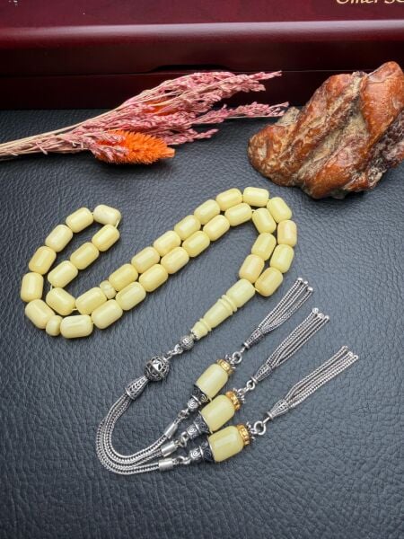 Rus Kaya Damla Kehribar Tesbih