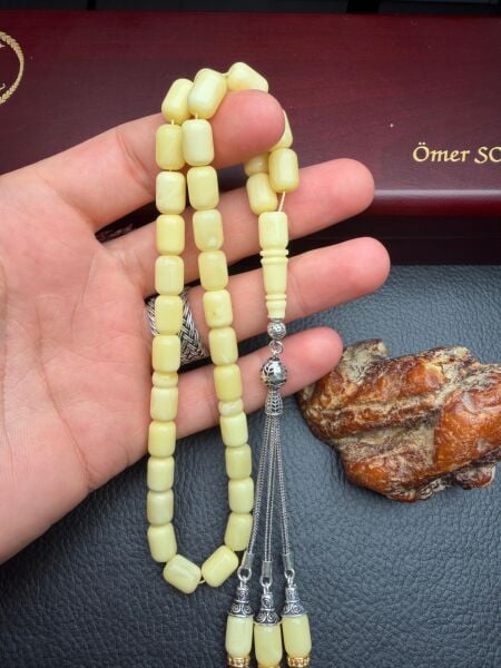 Rus Kaya Damla Kehribar Tesbih