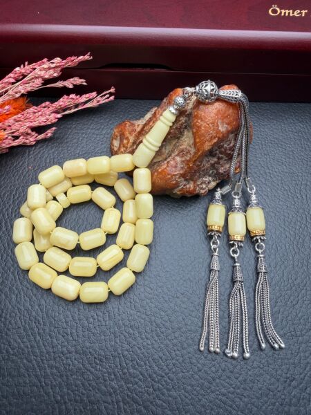 Rus Kaya Damla Kehribar Tesbih