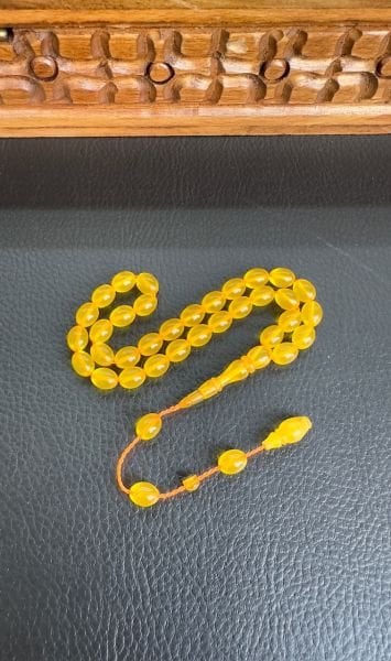 Beyzi Model Zar Kehribar Tesbih