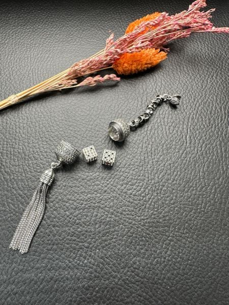 Özel Tasarım Gümüş Püskül