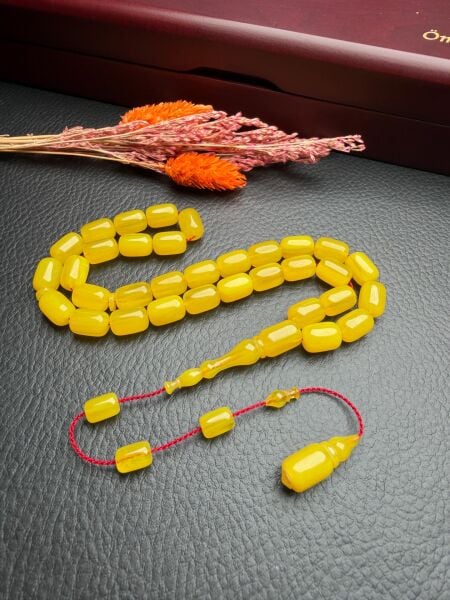 Kapsül Model Sıkma Kehribar Tesbih