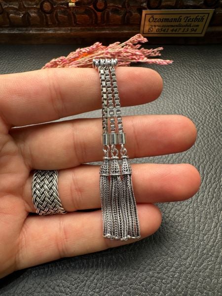 Özel Tasarım Gümüş Püskül