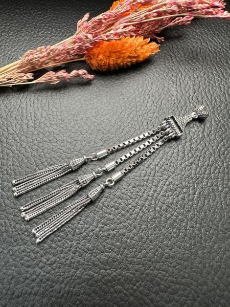 Özel Tasarım Gümüş Püskül