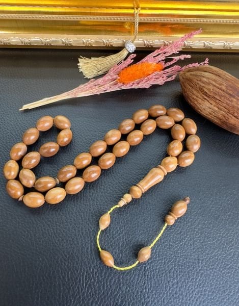 Badem Model Sade Kuka Tesbih