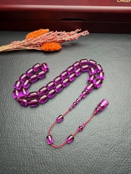 Kapsül Model Ateş Kehribar Tesbih