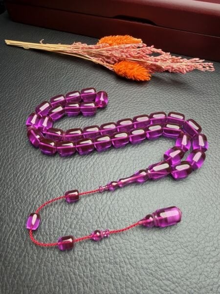 Kapsül Model Ateş Kehribar Tesbih