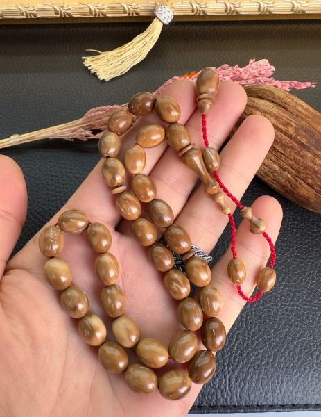 Badem Model Doğal Kuka Tesbih