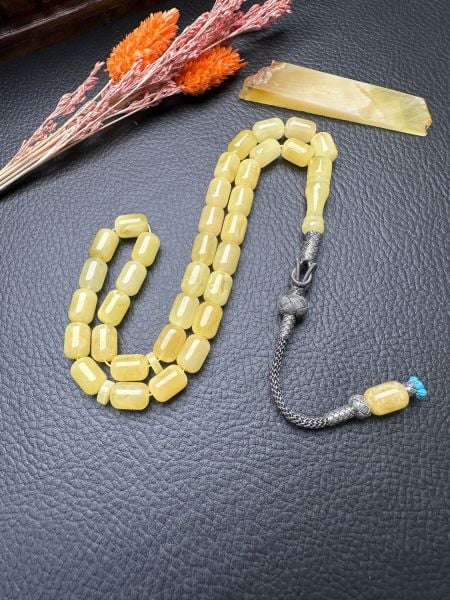 Rus Kaya Damla Kehribar Tesbih