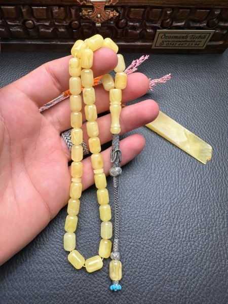 Rus Kaya Damla Kehribar Tesbih