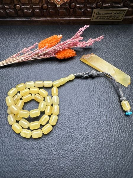 Rus Kaya Damla Kehribar Tesbih