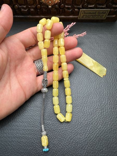 Rus Kaya Damla Kehribar Tesbih