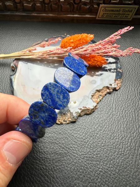 Rolex Model Lapis Lazuli Doğal Taş Bileklik