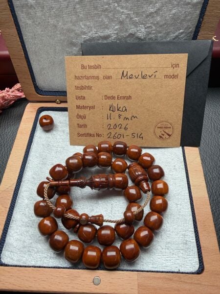 Basık Model Havşalı Mevlevi Model İmameli Kuka Tesbih