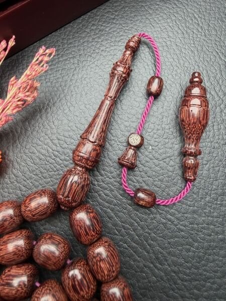 Gonca Model İmameli Demir Hindi Tesbih