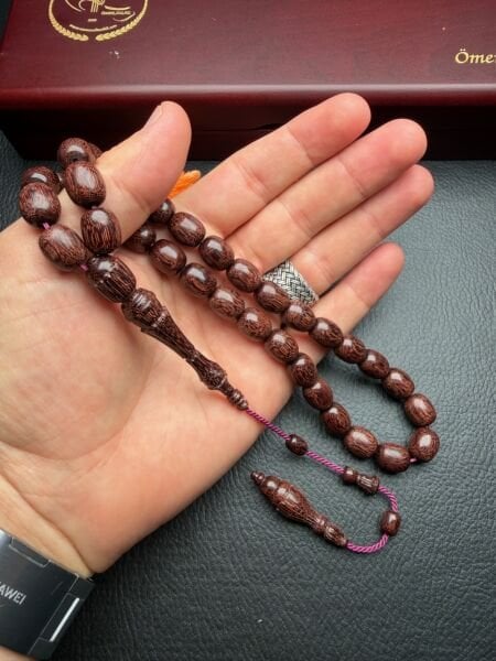 Gonca Model İmameli Demir Hindi Tesbih