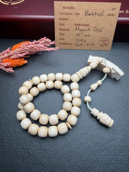 Basık Model Havşalı Bektaşi Model İmame Mamut Dişi Tesbih