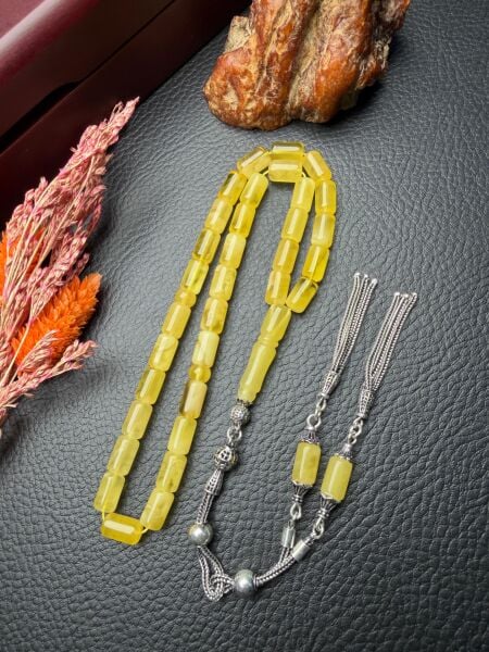 Rus Kaya Damla Kehribar Tesbih