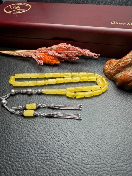 Rus Kaya Damla Kehribar Tesbih