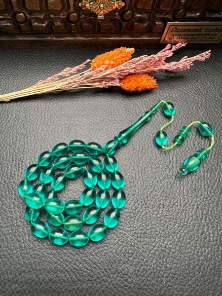 Beyzi Model Ateş Kehribar Tesbih