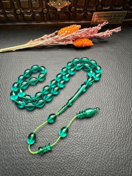 Beyzi Model Ateş Kehribar Tesbih