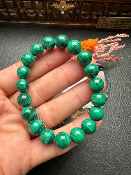 Malakit Doğal Taş Bileklik