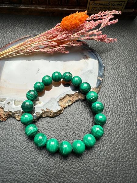 Malakit Doğal Taş Bileklik