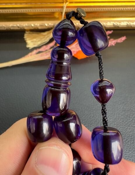 Parlement Mavi Kapsül Model Maskot Ateş Kehribar Tesbih