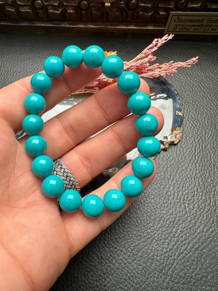 Turkuaz Doğal Taş Bileklik