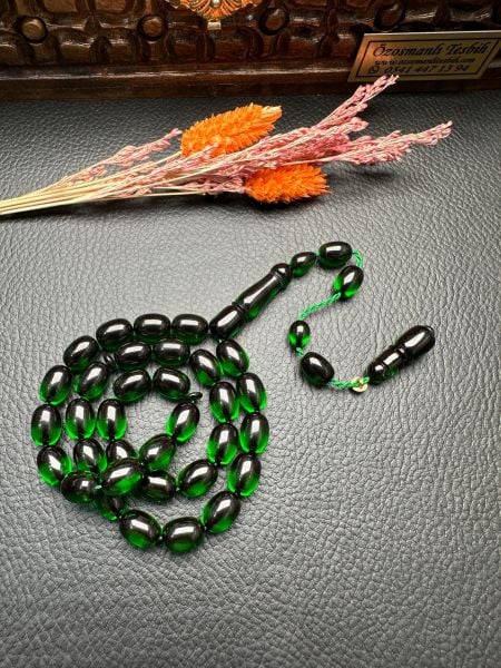 Kapsül Model Ateş Kehribar Tesbih