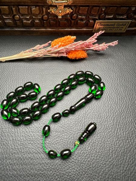 Kapsül Model Ateş Kehribar Tesbih