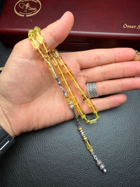 Rus Kaya Damla Kehribar Tesbih