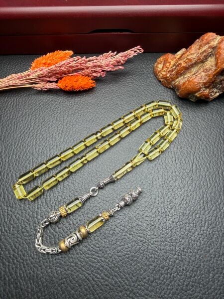 Rus Kaya Damla Kehribar Tesbih